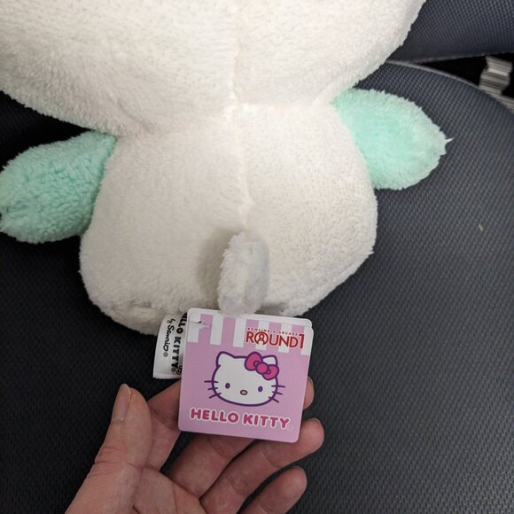 Hello Kitty Mint Panda Costume 11" Plush - New with tag (Round1 Exclusive) - Picture 3 of 7